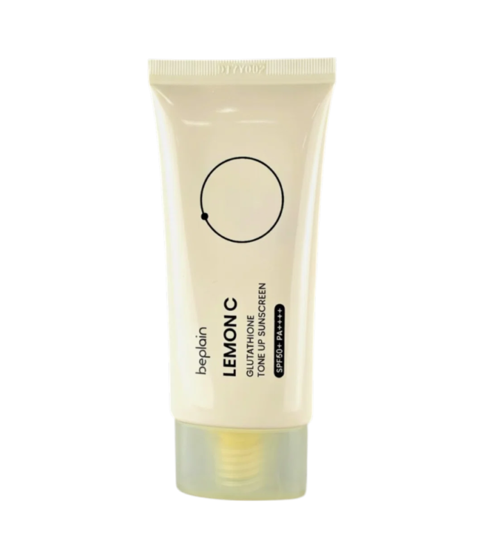 Front Images Beplan lemon c sun cream
