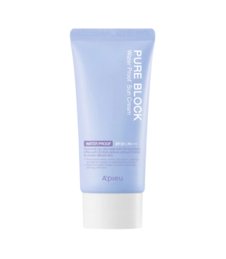 A'PIEU Pure Block Natural Waterproof Sunscreen SPF50+ PA+++